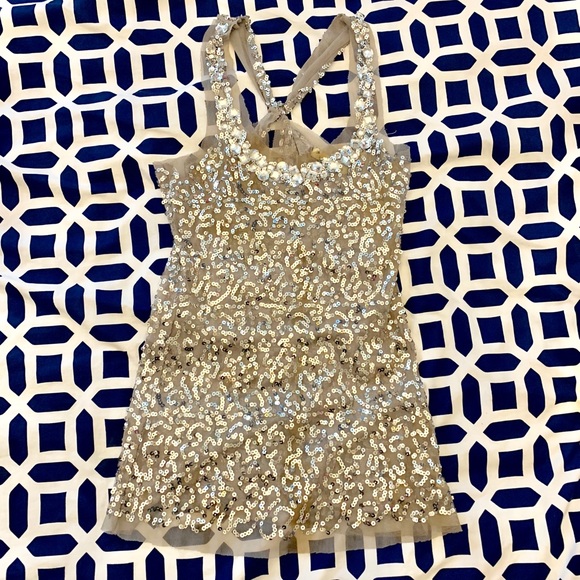 BCBGMaxAzria Tops - BCBG Sequin Embellished Tank Top